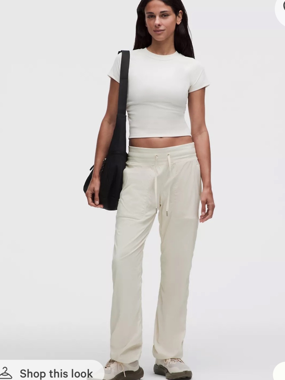 Lululemon Dance Studio Mid-Rise Pant Regular Light Ivory